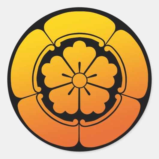 Oda Mokkou(YO) ラウンドシール (正面)