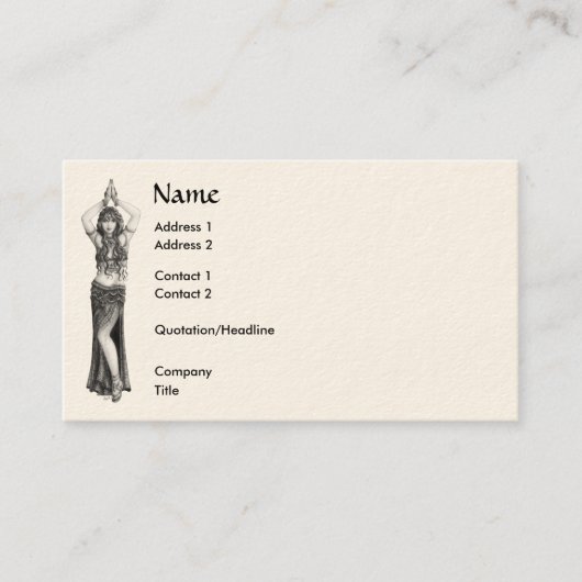 Odalisk 名刺 (正面)