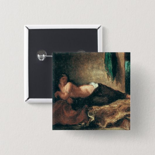 Odalisque 缶バッジ (正面&裏面)