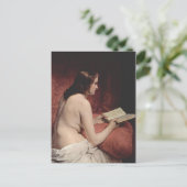 Odalisque with Book ポストカード (スタンド正面)