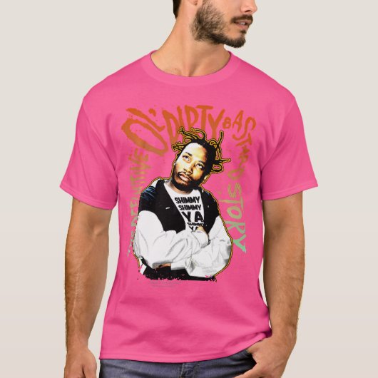 Odb Ol Dirty Ba--Ard Splash Shimmy Ya 90Sヒップホップ Tシャツ (正面)