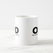 ODD – 強迫性悪徳障害 コーヒーマグカップ (中央)
