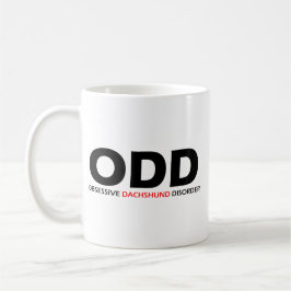 ODD – 強迫性悪徳障害 コーヒーマグカップ
