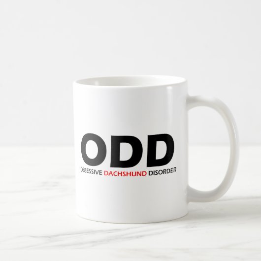 ODD – 強迫性悪徳障害 コーヒーマグカップ (右)