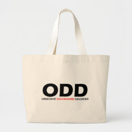 ODD – 強迫性悪徳障害 ラージトートバッグ
