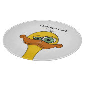 Odd Cartoon Duck カッティングボード (角)