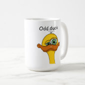 Odd Cartoon Duck コーヒーマグカップ (正面右)