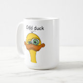 Odd Cartoon Duck コーヒーマグカップ (正面左)