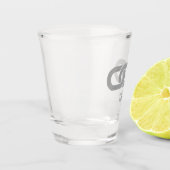 ODD FELLOW SHOT GLASS (2) ショットグラス (左)