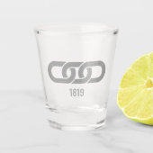 ODD FELLOW SHOT GLASS (2) ショットグラス (正面)