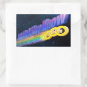 Odd Fellows "頼 Me I May Know"ステッカー 長方形シール (バッグ)