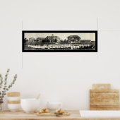 Odd Fellows Orphans TX写真1914 ポスター (キッチン)