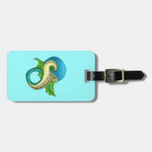 Odd Fishアクリルの荷物タグ ラゲッジタグ (正面横)