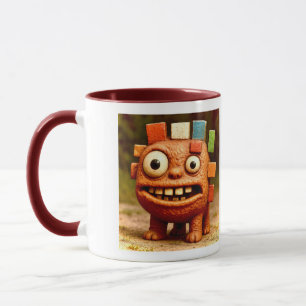 Odd Friends - Rainbow Block Monsterポスター マグカップ