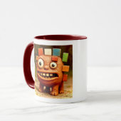 Odd Friends - Rainbow Block Monsterポスター マグカップ (正面左)