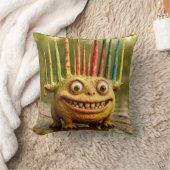 Odd Friends - Rainbow Spikeモンスターポスター クッション (ブランケット)