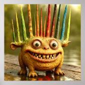 Odd Friends - Rainbow Spikeモンスターポスター ポスター (正面)