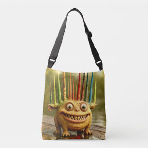 Odd Friends - Rainbow Spiks Monster Canvas クロスボディバッグ