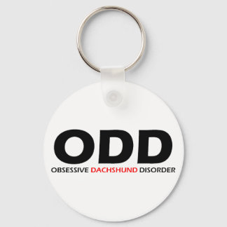 ODD - Obsessive Dachshund Disorder キーホルダー