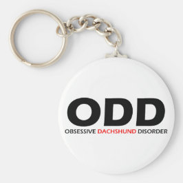 ODD - Obsessive Dachshund Disorder キーホルダー