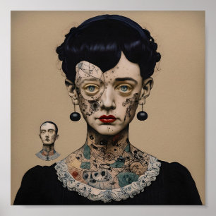 Odd Surrealist AIイメージ003 P ポスター