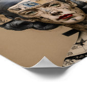 Odd Surrealist AIイメージ004 P ポスター (角)