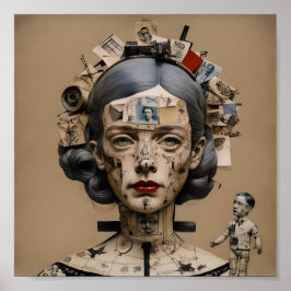 Odd Surrealist AIイメージ004 P ポスター