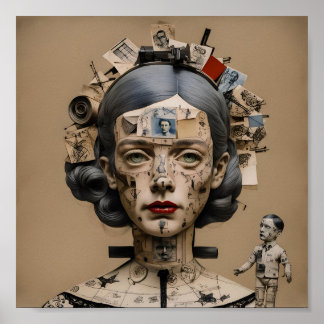 Odd Surrealist AIイメージ004 P ポスター