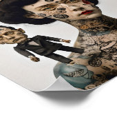 Odd Surrealist AIイメージ005 P ポスター (角)