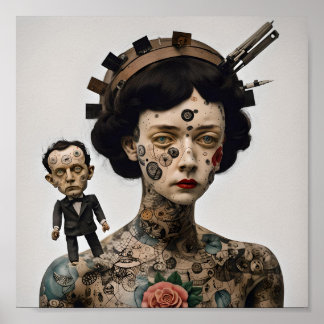 Odd Surrealist AIイメージ005 P ポスター