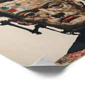 Odd Surrealist AIイメージ010 P ポスター (角)