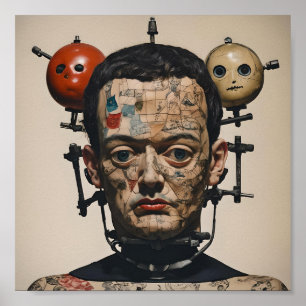 Odd Surrealist AIイメージ010 P ポスター