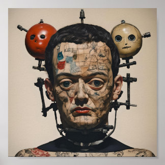 Odd Surrealist AIイメージ010 P ポスター