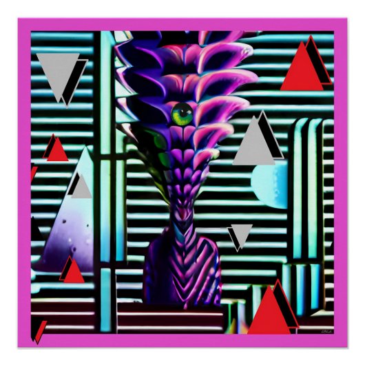 Odd Tiki God at the Memphis Design Party ポスター (正面)