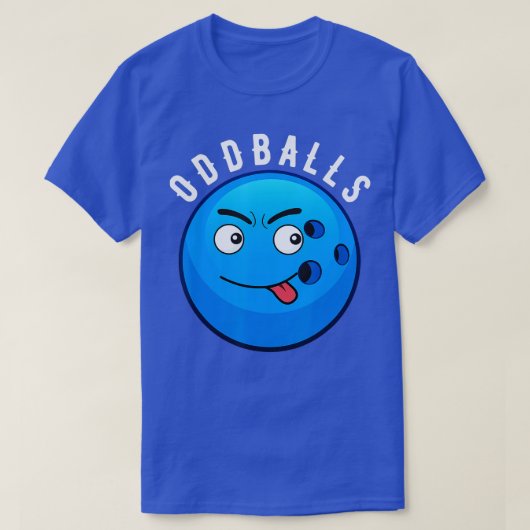 Oddballs  Classic Bowling s Bowling League  Tシャツ (デザイン正面)