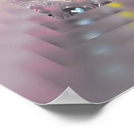 OddFriends – ピンクの生きお洒落物ポスター ポスター (角)