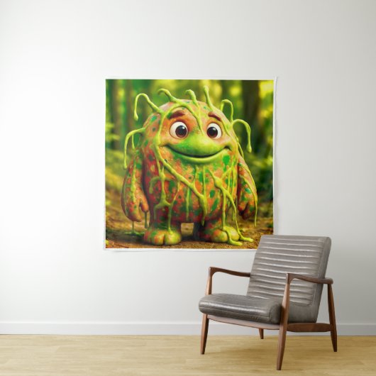 OddFriends - Gooey Green Monster Poster タペストリー (インサイチュ)