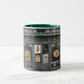 Oddieの気色悪い中心地のマグ ツートーンマグカップ (中央)