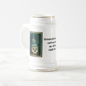 Oddie Beer Stein (Top Hat版) ビールジョッキ (正面左)