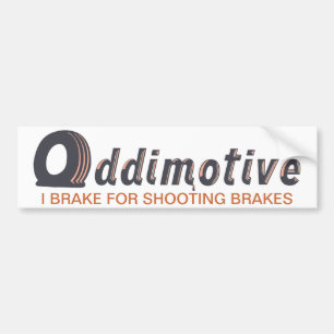 Oddimotiveの遊猟会用馬車のバンパーステッカー バンパーステッカー