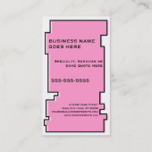 oddRexのカップケーキ 名刺 (裏面)