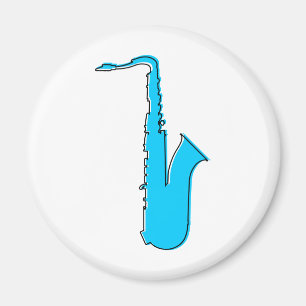 oddRexのサクソフォーン マグネット