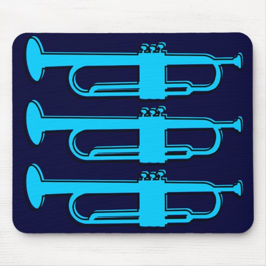 oddRexのトランペット マウスパッド (正面)