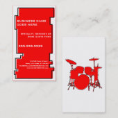 oddRexのドラム 名刺 (正面/裏面)