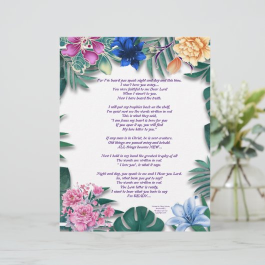 Ode to a Memory Writingsパーソナライズされた紙 (スタンド正面)