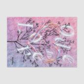 Ode to Loveティッシュペーパーby Poet Adiela Akoo 薄葉紙 (正面)