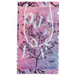 Ode to Love抱き枕by Poet Adiela Akoo スモールペーパーバッグ