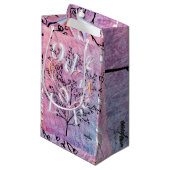 Ode to Love抱き枕by Poet Adiela Akoo スモールペーパーバッグ (正面アングル)