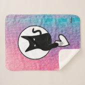 Ode to Love Catシェルパブランケット – Adiela Akoo シェルパブランケット (正面(横))