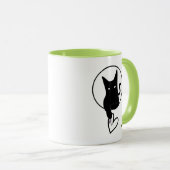 Ode to love Cat Mug by Adiela Akoo マグカップ (正面右)